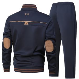 Men's fitness suit, Men's casual sports suit, Men's fashionable sports suit, Men's outdoor running suit, Men's training suit.