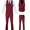 Men’s Tweed Vest and Pants Two-Piece Set