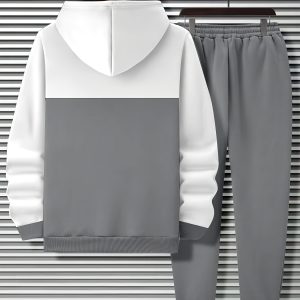 Men'S Casual Hoodie with Kangaroo Pocket -