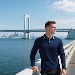 Four-Pack Men's Long Sleeve Shirts, Multiple Colors Available, Color Block Design, Fashionable and Versatile for Daily Wear, Weekend Outings, Dining with Friends, Company Team Building, 150gu002Fm Knit Fabric, Versatile Clothing, Weekend Outfit, Fashionable , Trendy Tops, Breathable Shirt, Comfortable Fit, Buttonup Shirt, Wardrobe Essential, Stylish Gentlemen, Office Casual