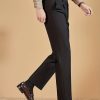 Autumn And Winter Italian Straight Leg Trousers for Men, Neapolitan Drape Style Business Casual Pants, Retro Gentleman Trousers